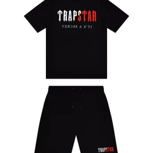 Trapstar Chenille Decoded Short Set – Black