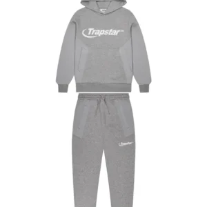 Chenille Hyperdrive Panel Tracksuit - Grey