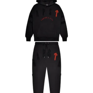 Irongate Trapstar Arch Chenille 2.0 Tracksuit - Red Logo