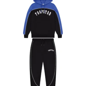 Irongate Trapstar Chenille Arch Hooded Tracksuit - Blue