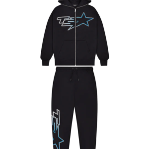 Latest Ts Star Tracksuit Black